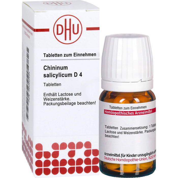 DHU Chininum salicylicum D4 Tabletten, 80 St. Tabletten