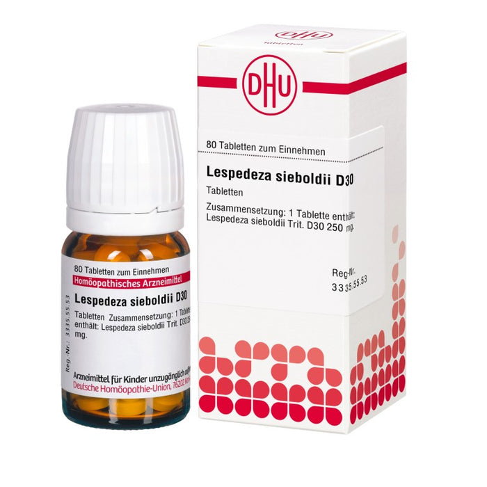 DHU Lespedeza sieboldii D30 Tabletten, 80 pc Tablettes