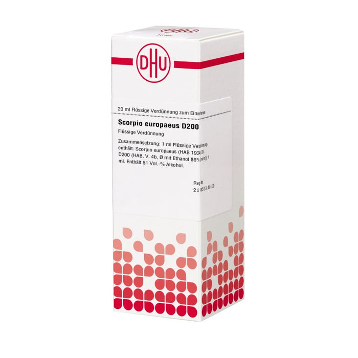 DHU Scorpio europaeus D200 Dilution, 20 ml Lösung