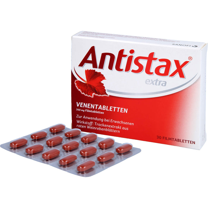 Antistax extra Venentabletten, 30 pc Tablettes