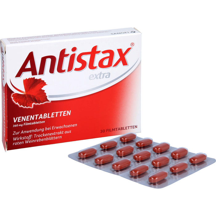 Antistax extra Venentabletten, 30 pc Tablettes