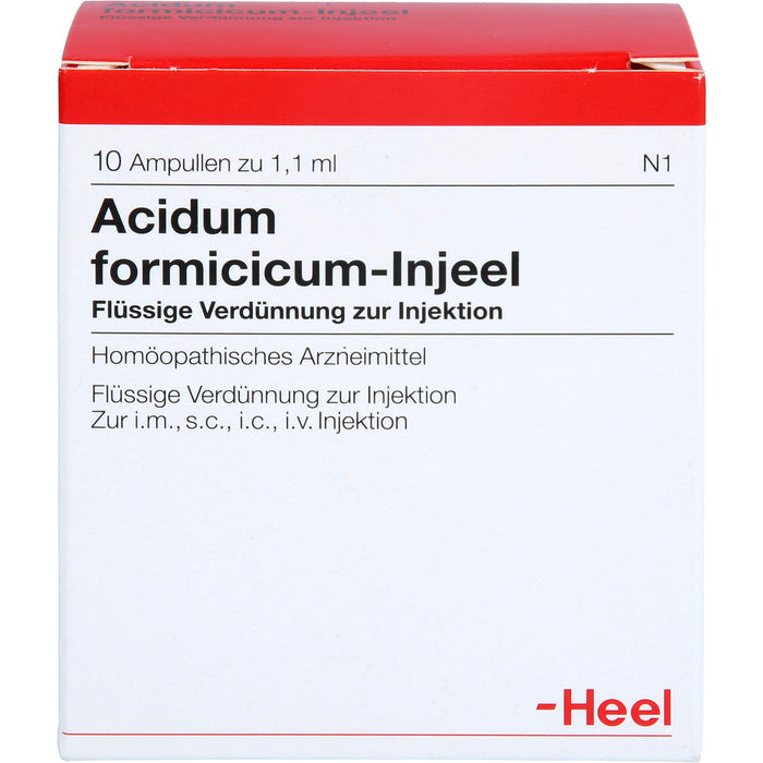 Acidum formicicum-Injeel Ampullen, 10 pcs. Ampoules