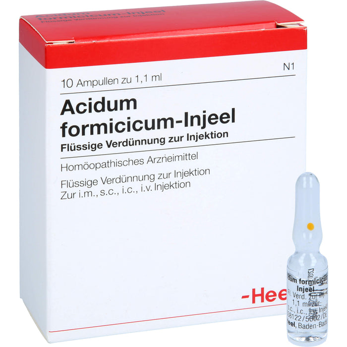 Acidum formicicum-Injeel Ampullen, 10 St. Ampullen