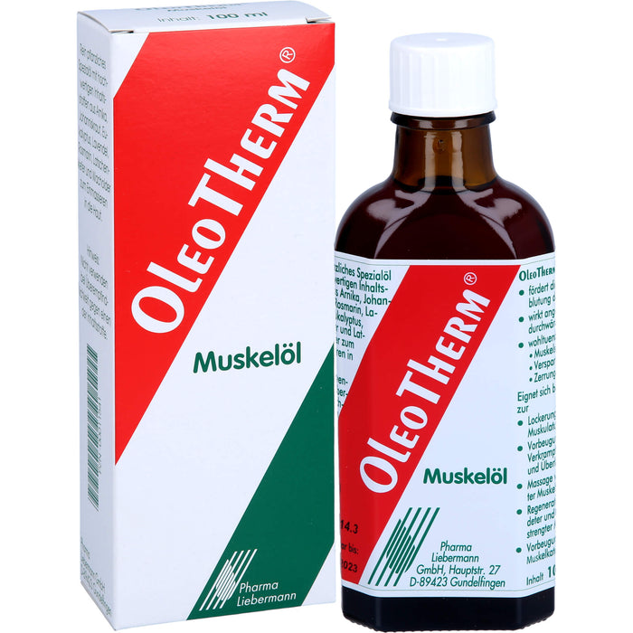 OleoTherm Muskelöl, 100 ml Huile