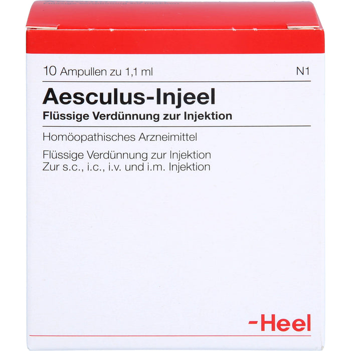 Aesculus Injeel flüssige Verdünnung, 10 pcs. Ampoules