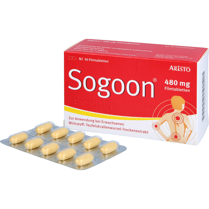 Sogoon 480 mg Filmtabletten, 50 pc Tablettes