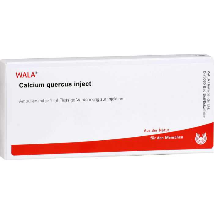 WALA Calcium Quercus Inject Ampullen, 10 St. Ampullen