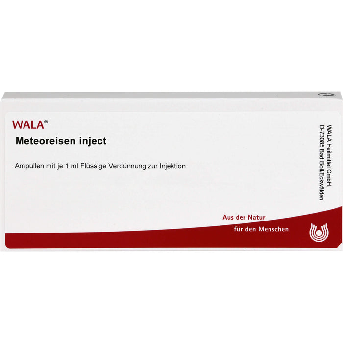 WALA Meteoreisen Inject Ampullen, 10 pcs. Ampoules