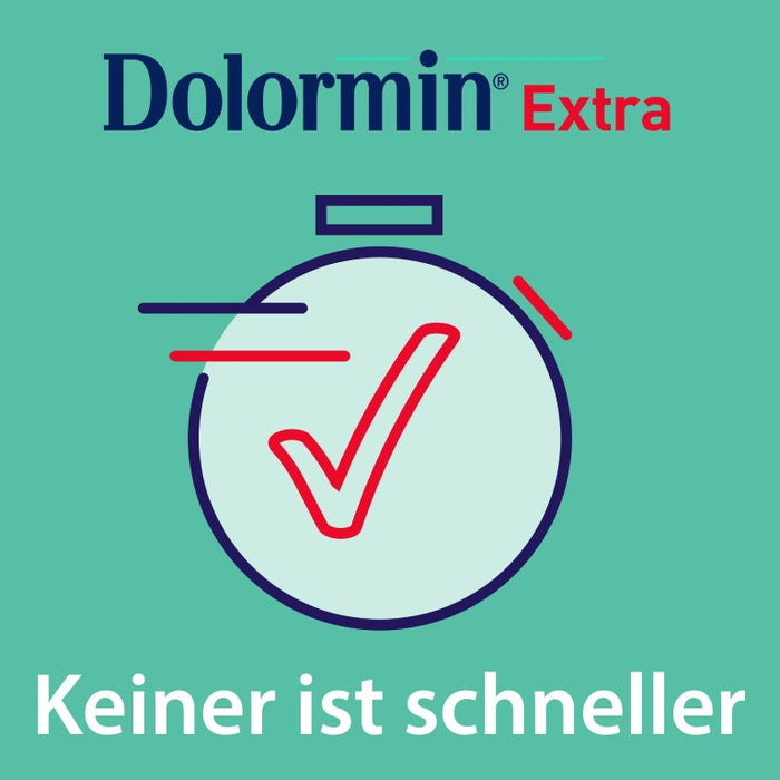 Dolormin extra Filmtabletten bei Schmerzen und Fieber, 10 pcs. Tablets