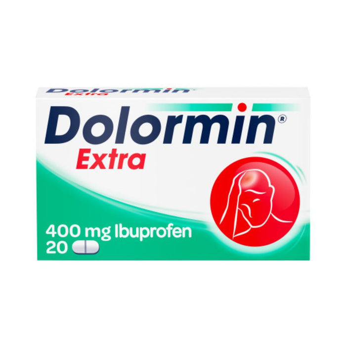 Dolormin extra Filmtabletten bei Schmerzen und Fieber, 20 pcs. Tablets