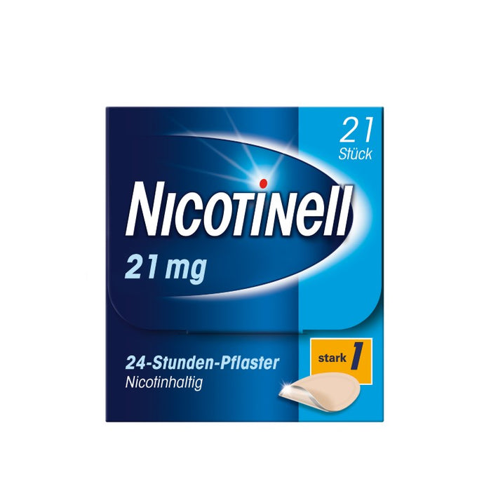 Nicotinell 21 mg/24-Stunden-Pflaster (bisher 52,5 mg) Stärke 1 (stark), 21 pcs. Patch