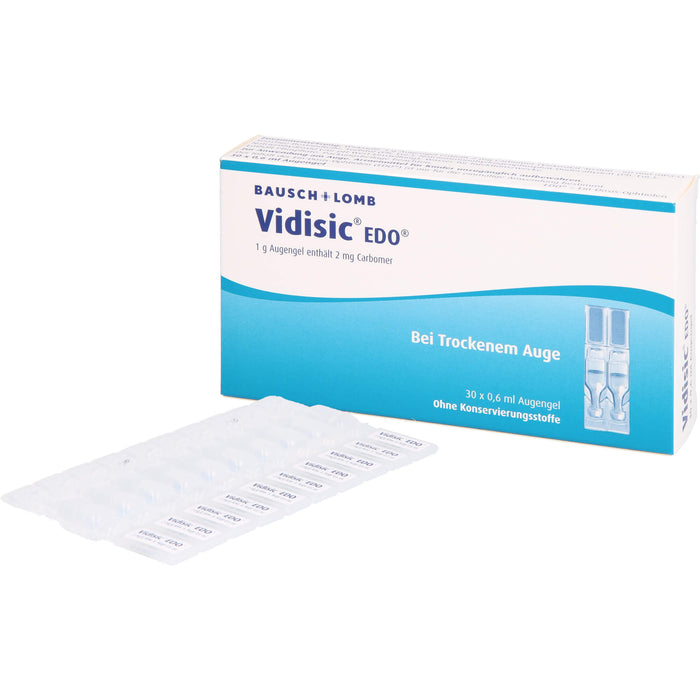 Vidisic EDO Augengel, 30 pcs. Single-dose pipettes