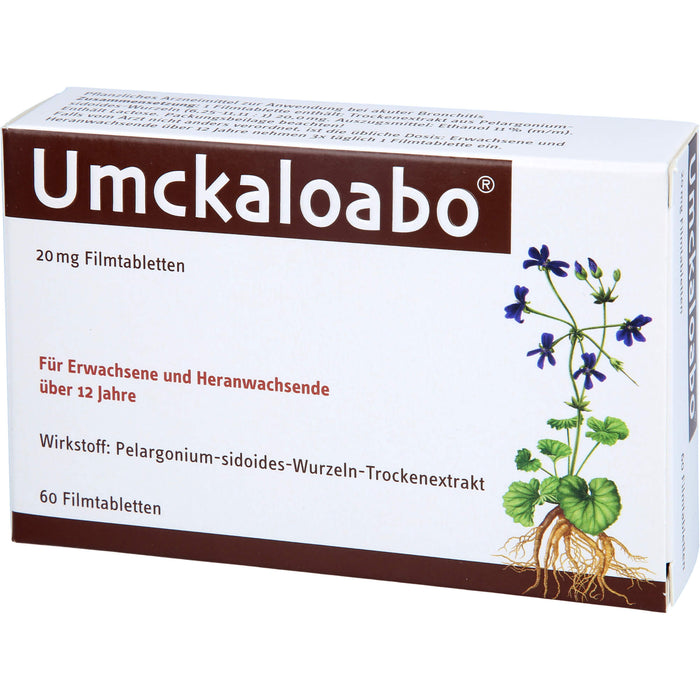 Umckaloabo 20 mg Filmtabletten, 60 pc Tablettes