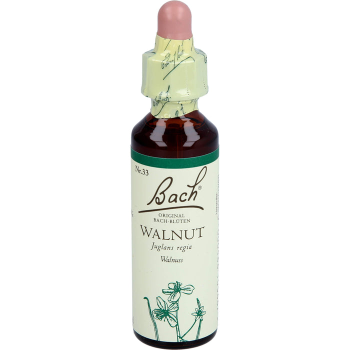 Bach Original Bach-Blüten Nr. 33 Walnut Walnuss Tropfen, 20 ml Lösung