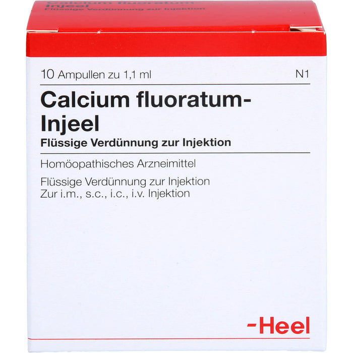 Calcium fluoratum Injeel Amp., 10 St AMP