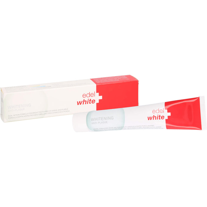 edelwhite Antiplaque+white Zahnpasta, 75 ml Toothpaste