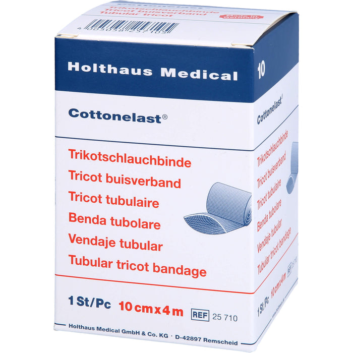 Holthaus Medical Cottonelast Trikotschlauchbinde 10 cm x 4 m, 1 pc Paquet