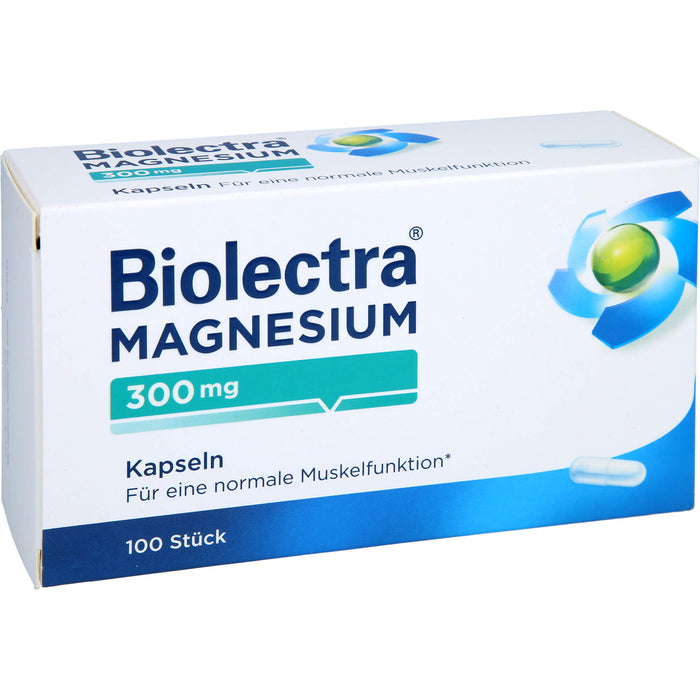 Biolectra Magnesium 300 mg Kapseln, 100 pc Capsules