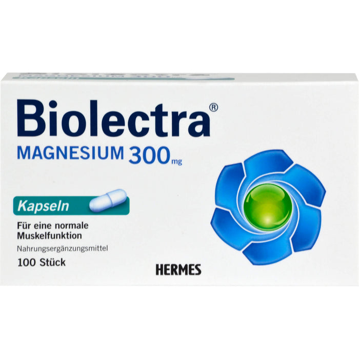 Biolectra Magnesium 300 mg Kapseln, 100 pc Capsules