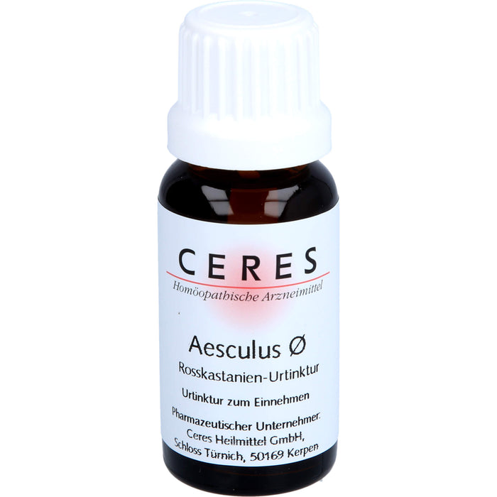 CERES Aesculus Urtinktur, 20 ml Lösung