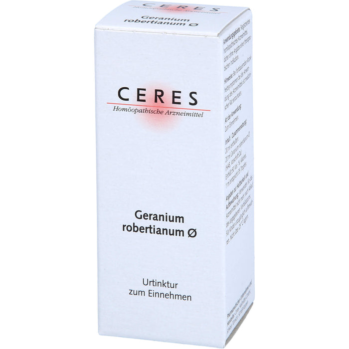 CERES Geranium robertianum ø Urtinktur, 20 ml Lösung