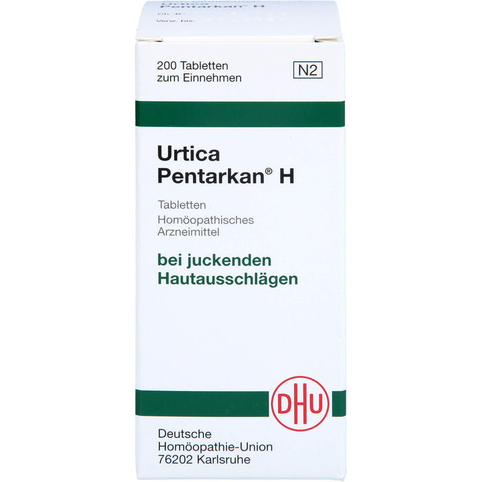 DHU Urtica Pentarkan H Tabletten bei juckenden Hautausschlägen, 200 pc Tablettes