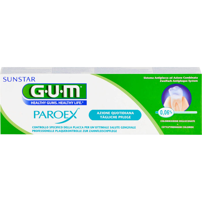 GUM Paroex 0,06% CHX Zahnpasta, 75 ml Dentifrice