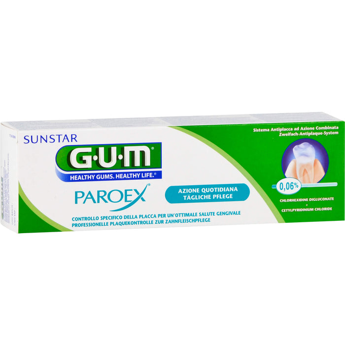 GUM Paroex 0,06% CHX Zahnpasta, 75 ml Dentifrice