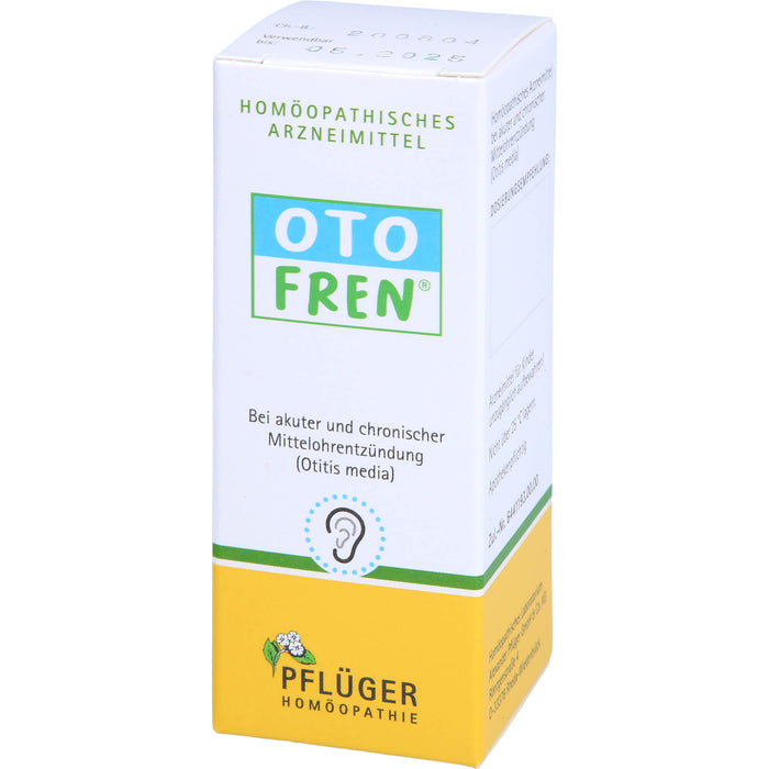 Otofren Tabletten bei akuter und chronischer Mittelohrentzündung, 100 pc Tablettes