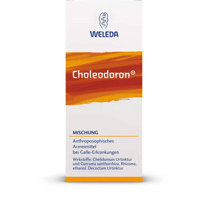 WELEDA Choleodoron Mischung bei Galle-Erkrankungen, 50 ml Lösung