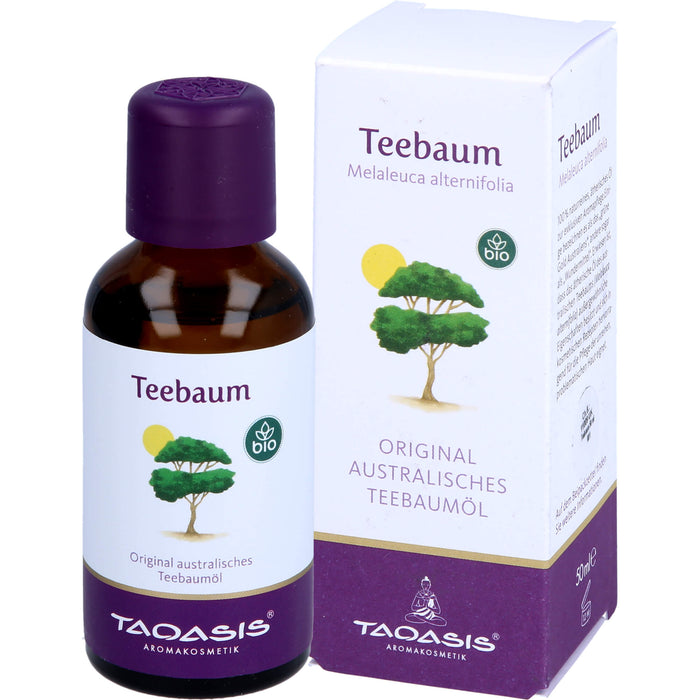 TAOASIS Teebaum 100 % Naturduft Öl, 50 ml Huile éthérique