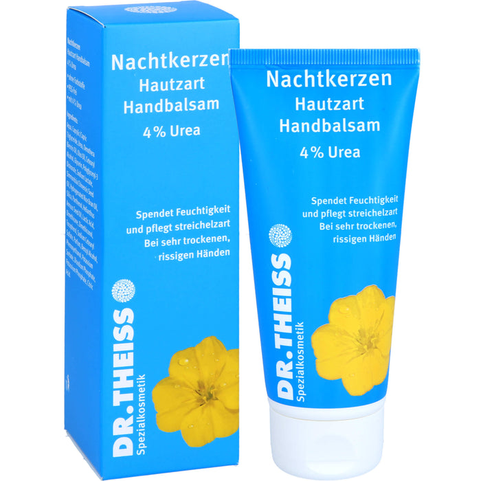 Dr. Theiss Nachtkerzen Hautzart Handbalsam spendet Feuchtigkeit und pflegt streichelzart, 100 ml Crème