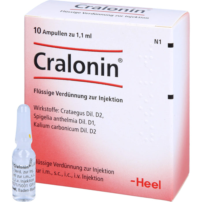 Cralonin Flüssige Verdünnung zur Injektion, 10 pcs. Ampoules