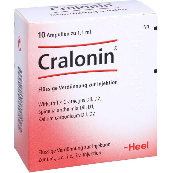 Cralonin Flüssige Verdünnung zur Injektion, 10 pc Ampoules