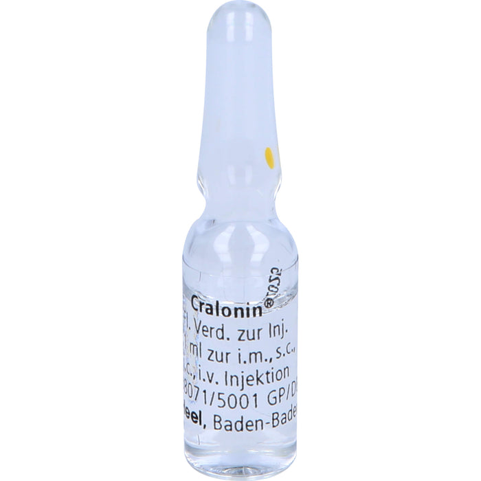 Cralonin Flüssige Verdünnung zur Injektion, 10 pcs. Ampoules