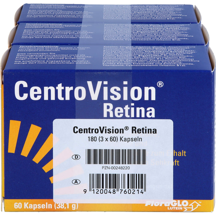 CentroVision Retina Kapseln, 180 pc Capsules