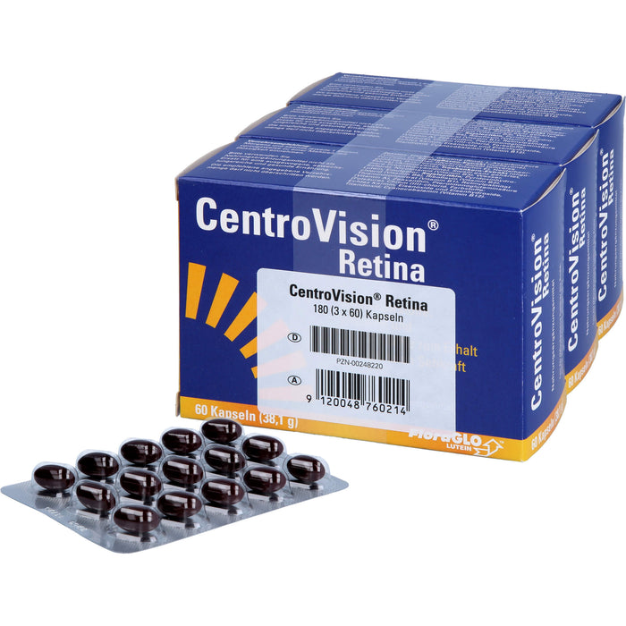 CentroVision Retina Kapseln, 180 pc Capsules