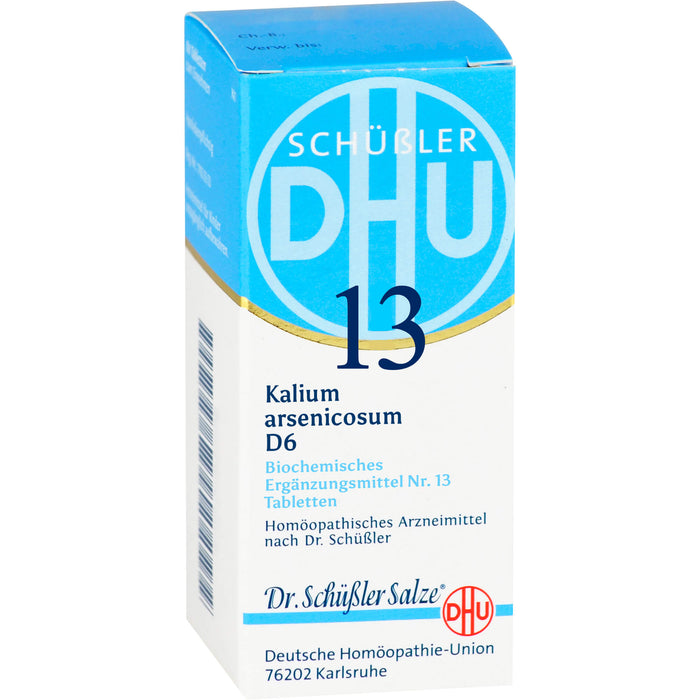 DHU Biochemie 13 Kalium arsenicosum D6 Tabletten, 80 pcs. Tablets