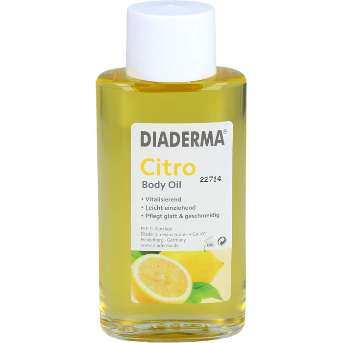 Diaderma Hautfunktionsöl Citro, 100 ml Huile