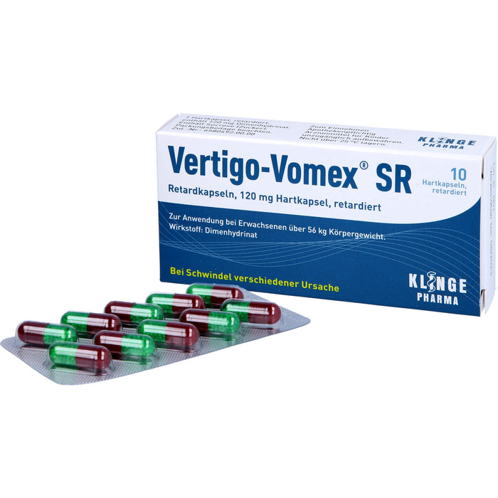 Vertigo-Vomex SR Retardkapseln, 10 pc Capsules