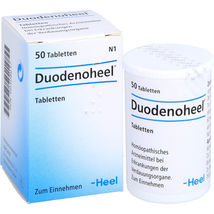 Duodenoheel Tabletten bei Erkrankungen der Verdauungsorgane, 50 pcs. Tablets