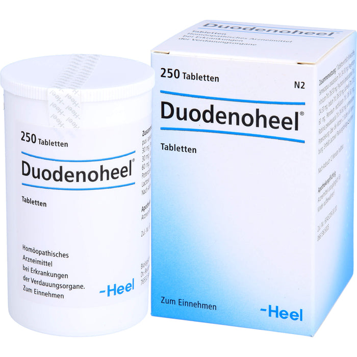 Duodenoheel Tabletten bei Erkrankungen der Verdauungsorgane, 250 pcs. Tablets