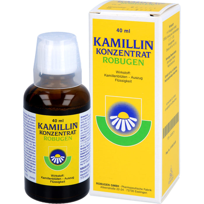 ROBUGEN Kamillin Konzentrat für die innerliche und äußerliche Anwendung, 40 ml Lösung