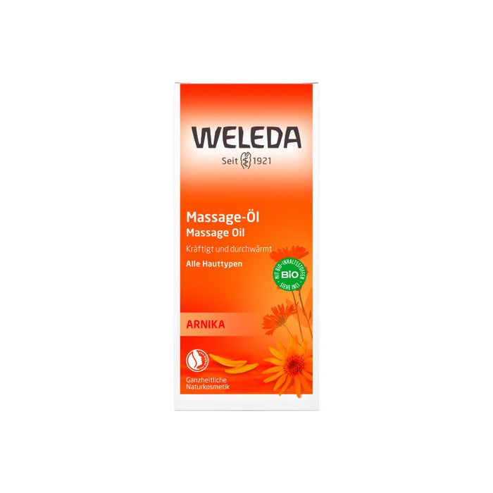 WELEDA Arnika Massageöl kräftigt und durchwärmt, 50 ml Öl