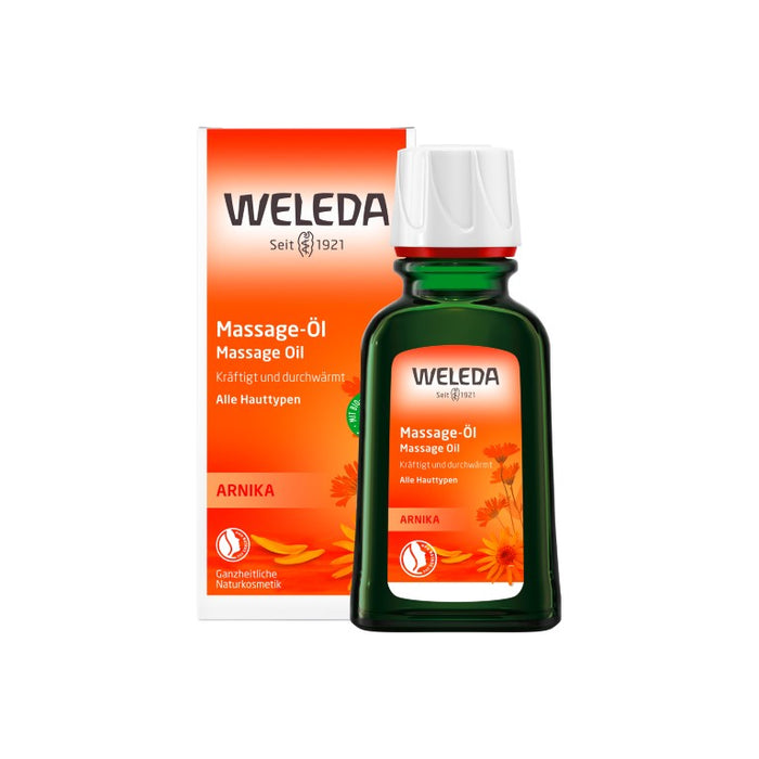 WELEDA Arnika Massageöl kräftigt und durchwärmt, 50 ml Öl