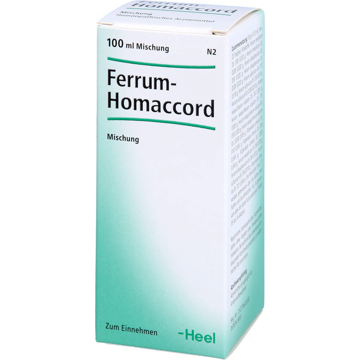 Ferrum-Homaccord Tropfen, 100 ml TRO