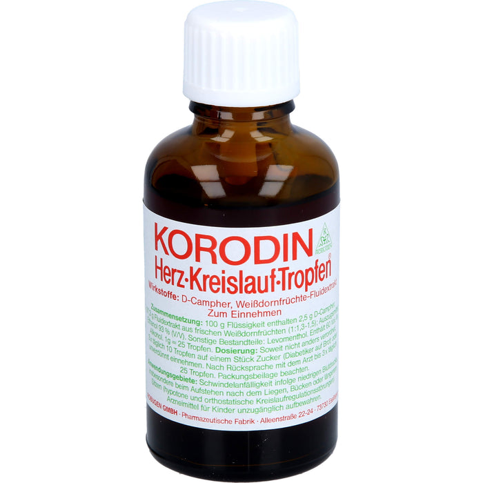 KORODIN Herz-Kreislauf-Tropfen, 40 ml Lösung