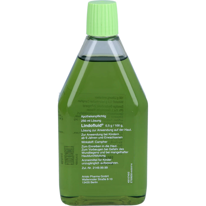 Lindofluid® Lösung bei Gefahr des Wundliegens sowie mangelhafter Hautdurchblutung, 250 ml Solution