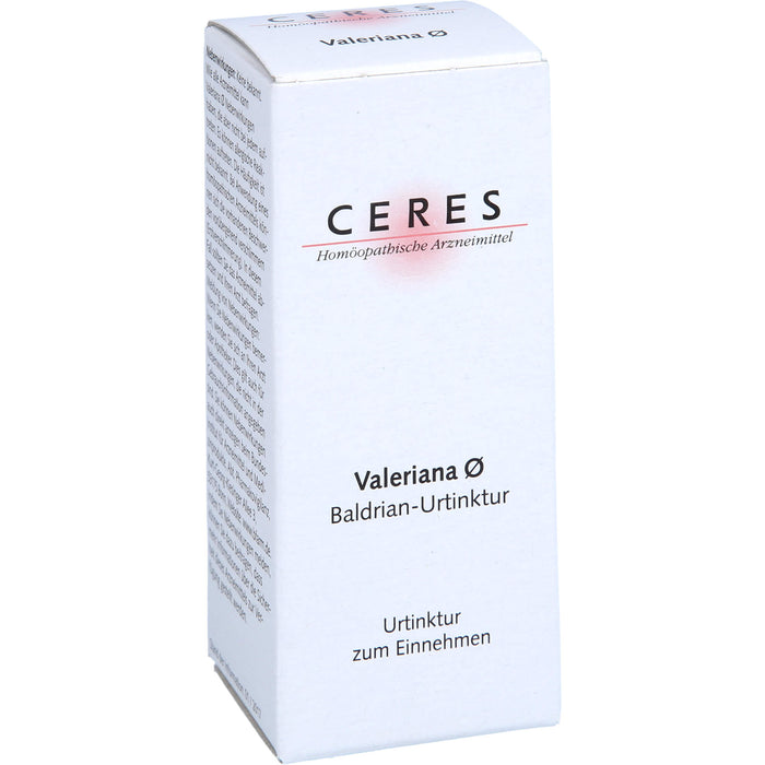 CERES Valeriana Urtinktur, 20 ml Lösung