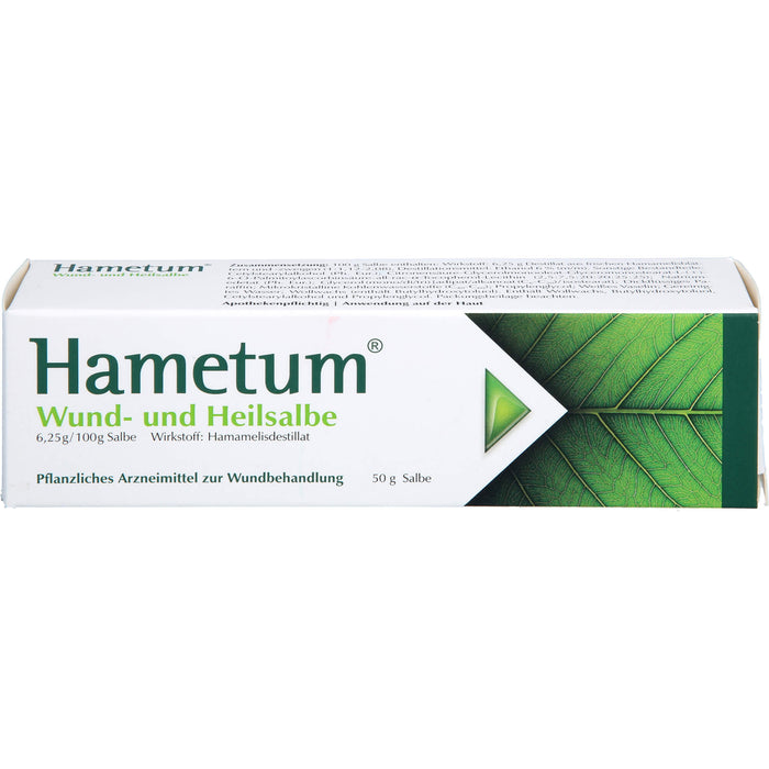 Hametum Wund- und Heilsalbe zur Wundbehandlung, 50 g Ointment